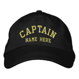 Gorra Bordada Capitán - personalizable Sailor