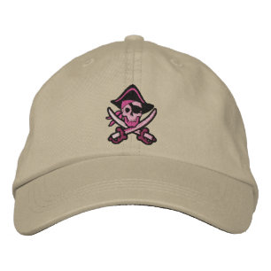 Gorra Bordada Capitán Pirata Calavera
