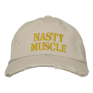 Gorra Bordada Cápsula con molestias musculares molestas