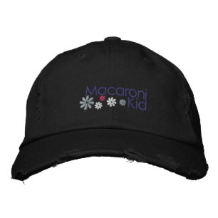 Gorra Bordada Cápsula con problemas de niños de Macaroni