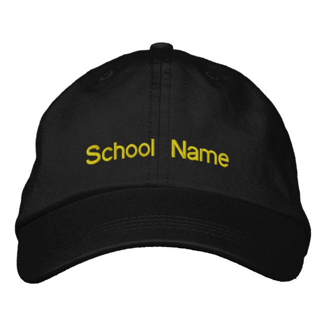 Gorra Bordada Cápsula de espíritu escolar bordada (Anverso)
