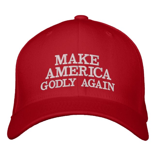 Gorra Bordada Cápsula de MAGA "Make America Goly, (Anverso)