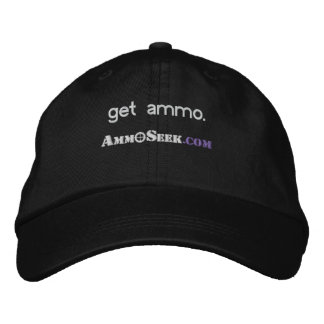 Gorra Bordada Cápsula del logotipo de Ammo Ammo Seek