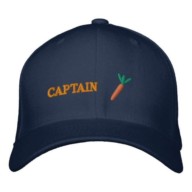 Gorra Bordada Captain Carrot (Anverso)