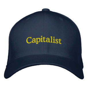 Gorra Bordada Captura capitalista