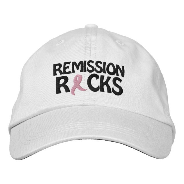 Gorra Bordada Capucha borrosa de las rocas de remisión (Anverso)