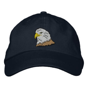 Gorra Bordada Capucha de águila norteamericana patriótica