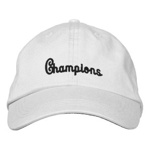 Gorra Bordada Capucha diseñada exclusiva para campeones