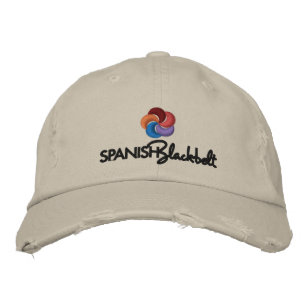 Gorra Bordada Capucha negra española