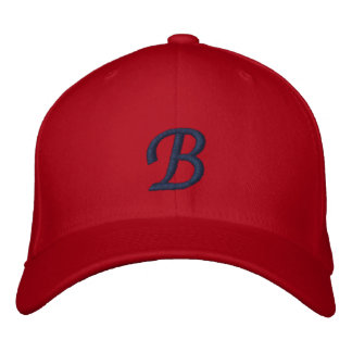 Gorra Bordada Capuchón ajustable Monogramado B