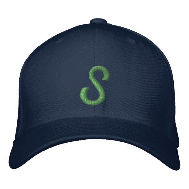 Gorra Bordada Capuchón ajustable S monogramado (Anverso)