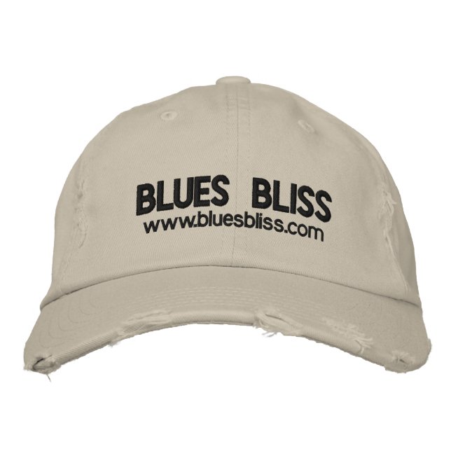 Gorra Bordada Capuchón de blues con problemas (Anverso)