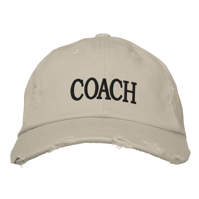 Gorra Bordada Capuchón de entrenador de testamento Chino con pro (Anverso)