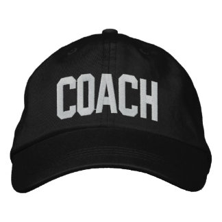 Gorra Bordada Capuchón del entrenador