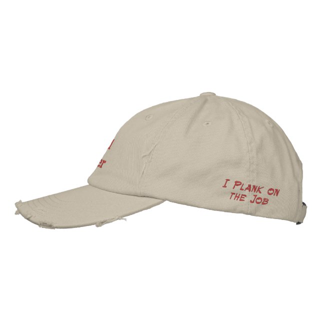 Gorra Bordada Carpintero - Humor (Izquierda)