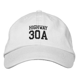 Gorra Bordada Carretera 30Sombrero de béisbol bordado