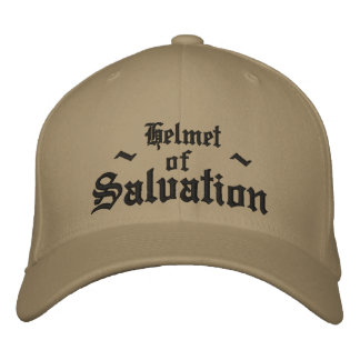Gorra Bordada Casco de Salvación