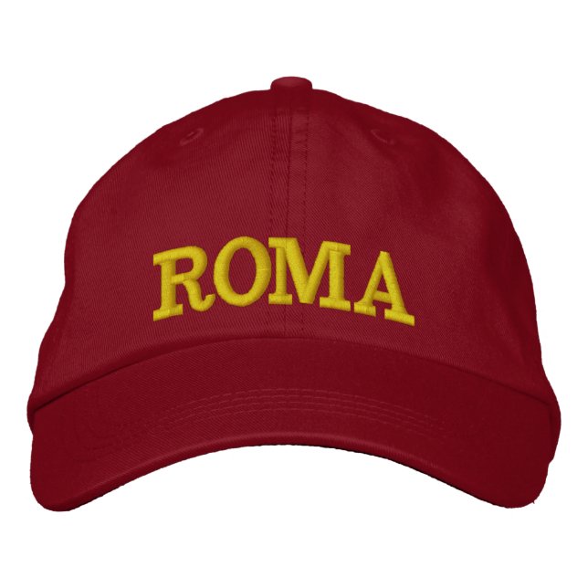 Gorra Bordada Casco para Roma (Anverso)