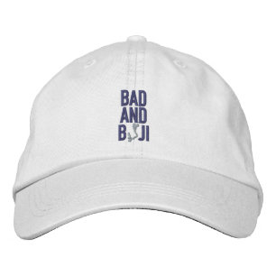 Gorra Bordada Casquillo ajustable del "MALO Y de BOJI"