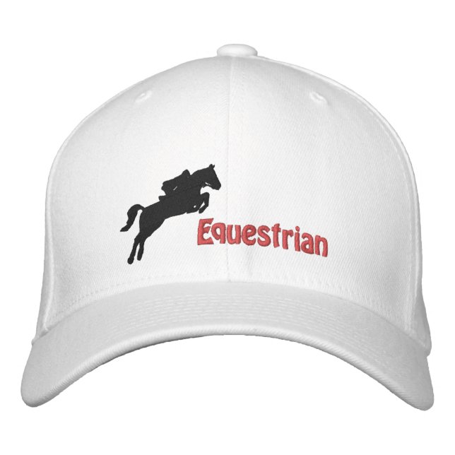 Gorra Bordada Casquillo bordado de equitación (Anverso)