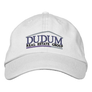 Gorra Bordada Casquillo calificado estándar de la bola en blanc