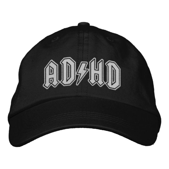 Gorra Bordada Casquillo de ADHD (Anverso)