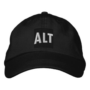 Gorra Bordada Casquillo de AltThusiast usando icono del ALT