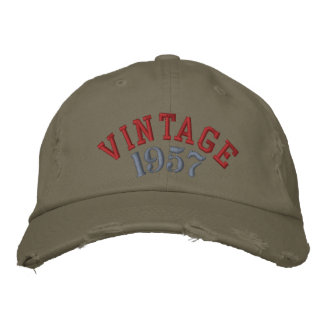 Gorra Bordada Casquillo de béisbol Personalizado de Año Vintage