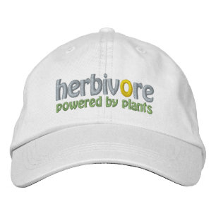 Gorra Bordada Casquillo de la bola del herbívoro