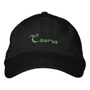Gorra Bordada Casquillo/gorra bordados zodiaco del tauro