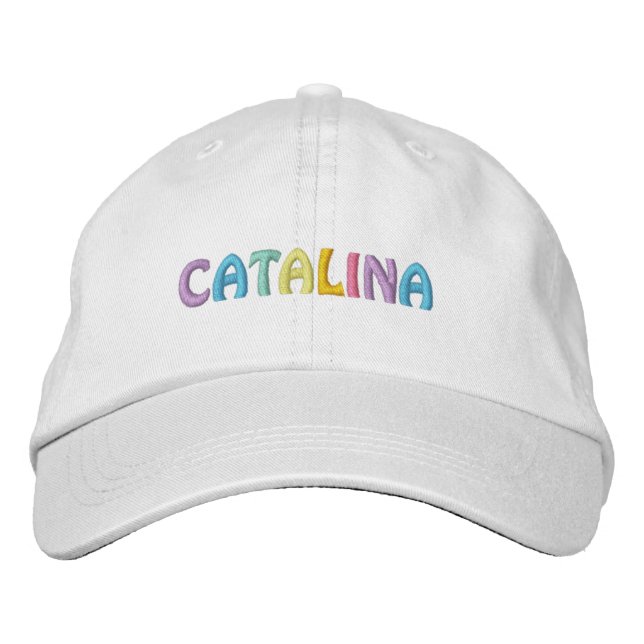 Gorra Bordada CATALINA cap (Anverso)