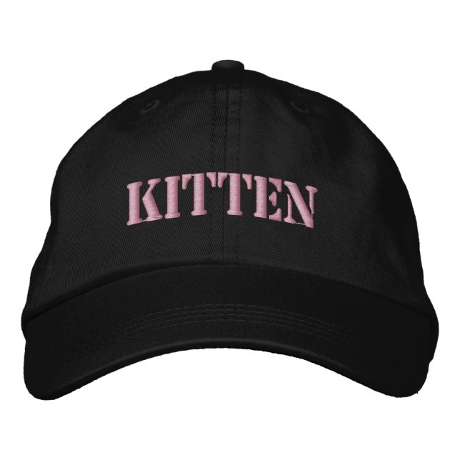 GORRA BORDADA CATS (Anverso)
