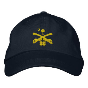 Gorra Bordada Cavalry de Carolina del Sur (bordado)