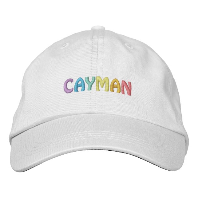 Gorra Bordada CAYMAN cap (Anverso)