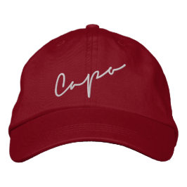 Gorra Bordada Ceja