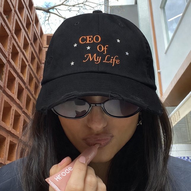 Gorra Bordada CEO de Mi Vida Bordado Motivacional (Subido por el creador)