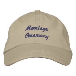 Gorra Bordada Ceremonia de Boda Sombrero de Novia Personalizado
