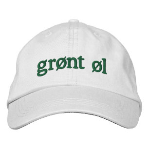 Gorra Bordada Cerveza verde