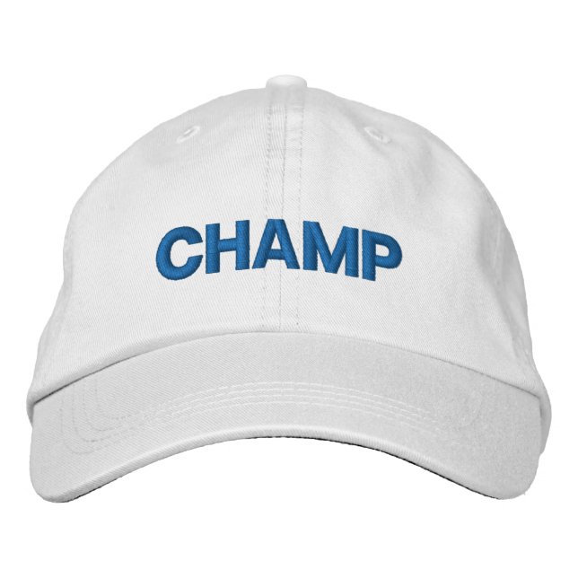 GORRA BORDADA CHAMP (Anverso)