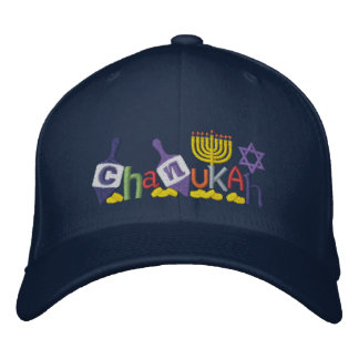 Gorra Bordada Chanukah Letters