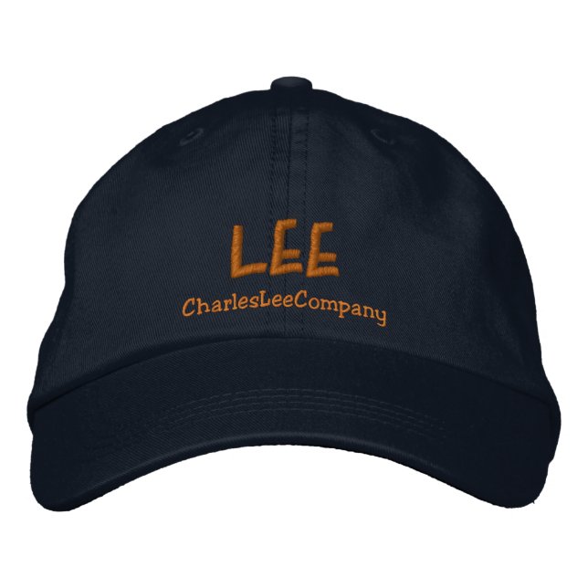 Gorra Bordada Charles Lee Company Cap 2 (Anverso)