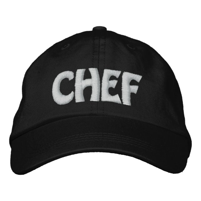 GORRA BORDADA CHEF (Anverso)