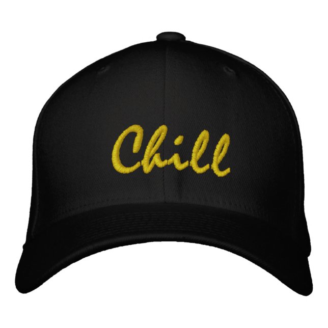 Gorra Bordada chill (Anverso)