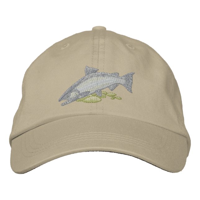 Gorra Bordada Chinook Salmon (Anverso)