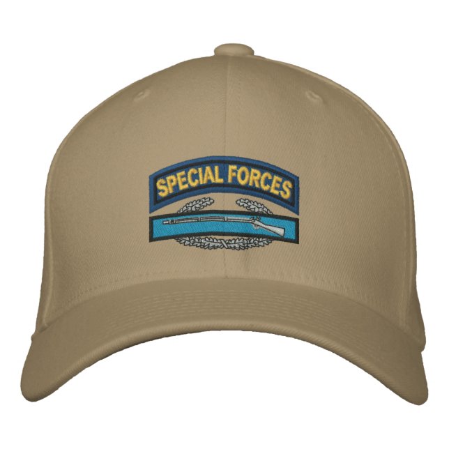 Gorra Bordada CIB de las fuerzas especiales (Anverso)