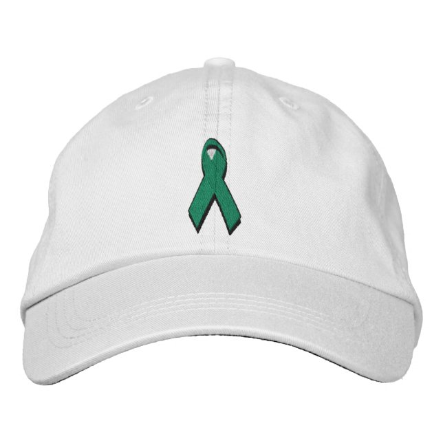 Gorra Bordada cinta de reconocimiento verde (Anverso)
