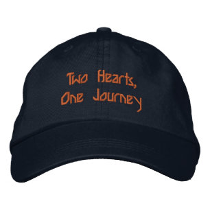 Gorra Bordada Cita de Pareja Romántica Ajustable con Texto de Do
