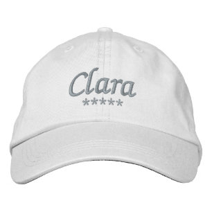Gorra Bordada Clara Nombre