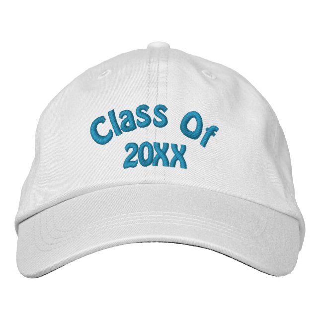 Gorra Bordada Clase De Su Graduación De Año (Anverso)