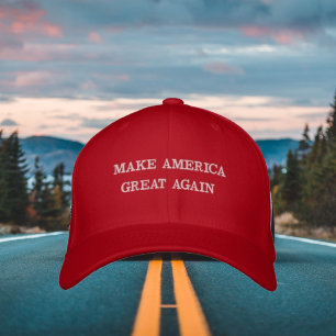 Gorra Bordada CLÁSICO"HAGA A ESTADOS UNIDOS GRANDIOSO DE NUEVO"t